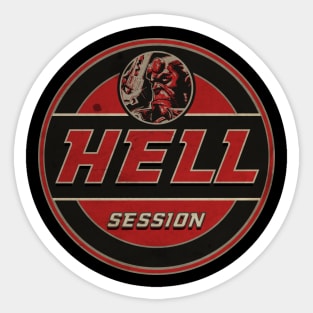 Hell Session Sticker